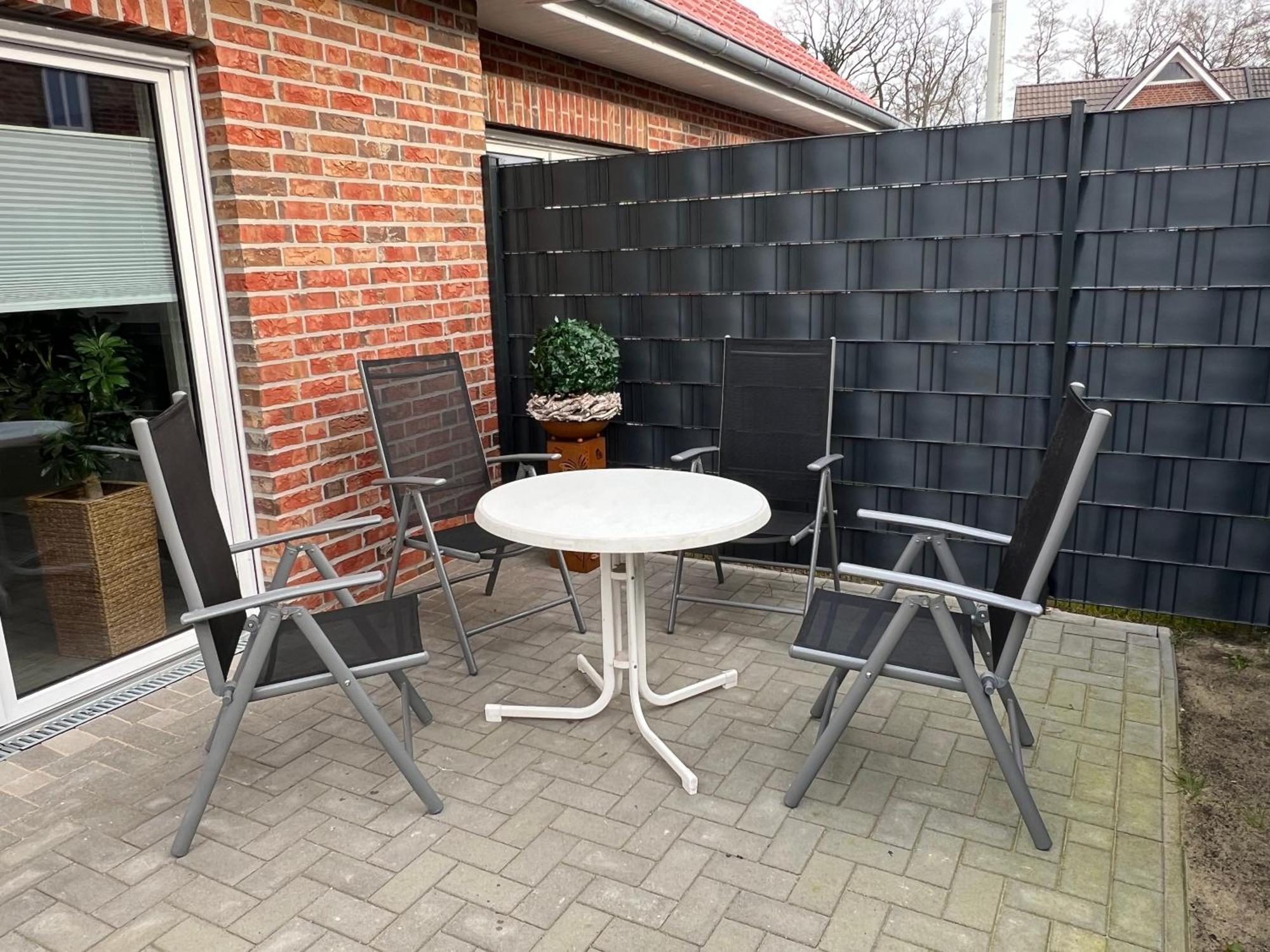 Ferienhaus "Royal Gala" Meppen Ebenerdig Carport Terrasse Neubau Netflix Free Wifi 2 Schlafzimmer Kueche Gaestewc Villa Esterno foto